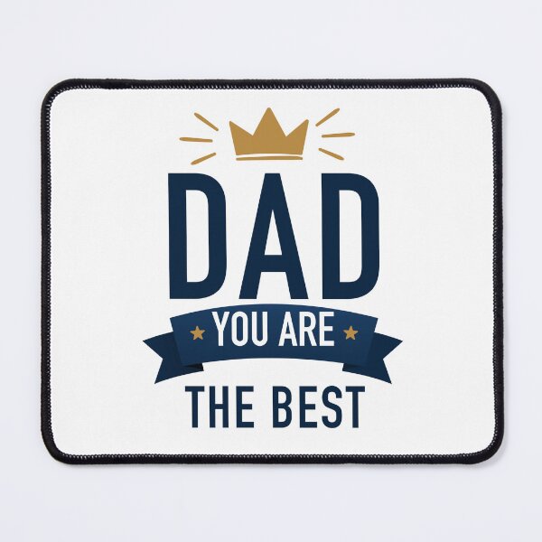 Item preview, Dad You Are the Best with Blue & Gold Crown II designed and sold by jeweleddesigns.