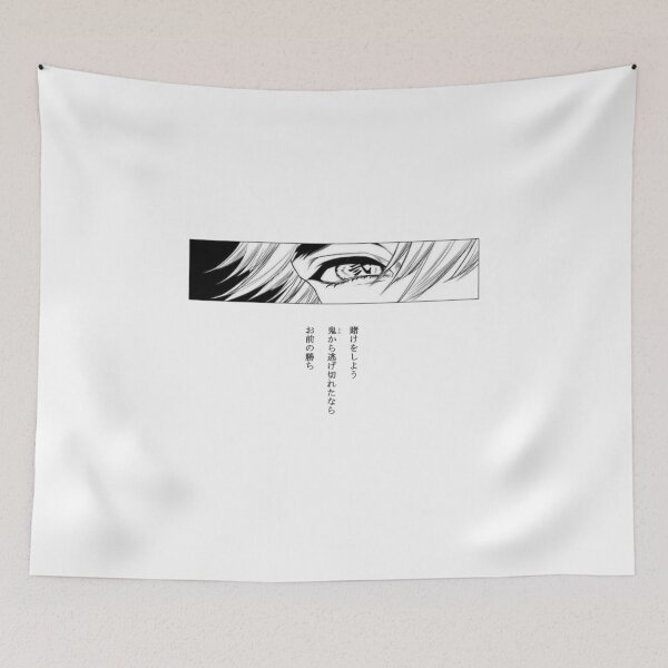 Item preview, Sharp Determined Crimson Eyes Manga Panel designed and sold by JohnnyFive8.