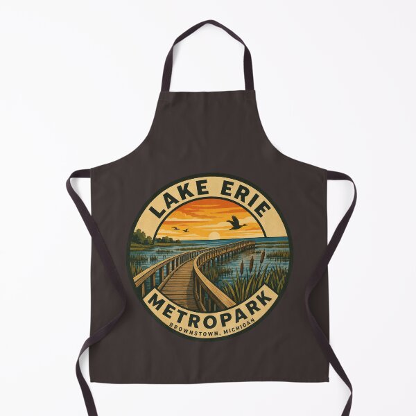 Item preview, Lake Erie Metropark Brownstown Michigan Wetlands Boardwalk Design designed and sold by American Travels.