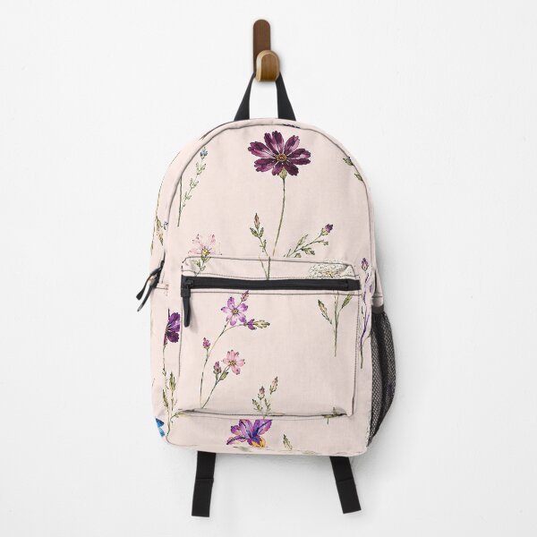 Item preview, Botanical Wildflower Pattern - Blush Floral Print designed and sold by Louis Calveri™.