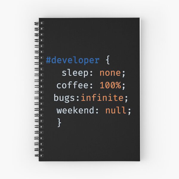 Item preview, Developer Life CSS Code - Coffee & Infinite Bugs designed and sold by PixelDriftX.