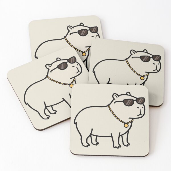 Item preview, Cool Capybara designed and sold by Amir Faysal.