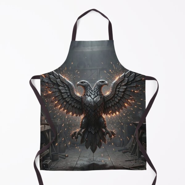Item preview, Mythological Double-Headed Eagle Ancient Anvil Craftsmanship Art designed and sold by TaBogroupsRed.