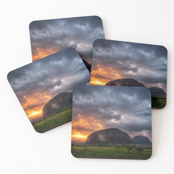 Item preview, Storm Clouds Over Rocky Mountain Landscape designed and sold by SavannaCanvas.