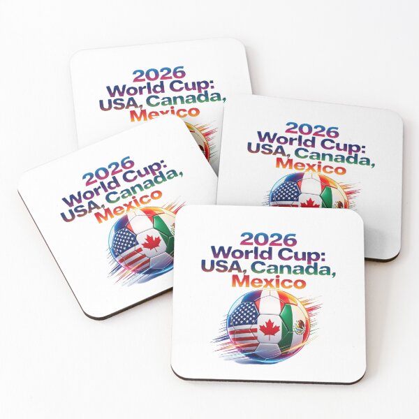 Item preview, 2026 World Cup USA, Canada & Mexico Soccer Fan Design designed and sold by VladisWorld.