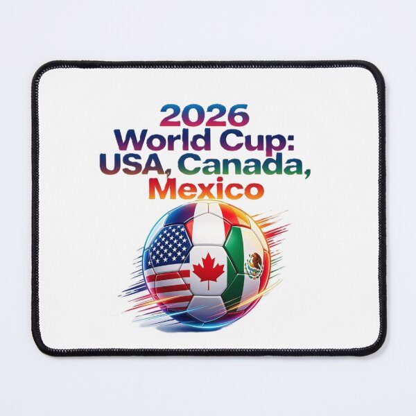 Item preview, 2026 World Cup USA, Canada & Mexico Soccer Fan Design designed and sold by VladisWorld.