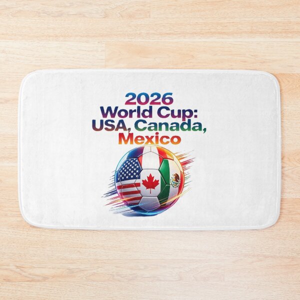 Item preview, 2026 World Cup USA, Canada & Mexico Soccer Fan Design designed and sold by VladisWorld.