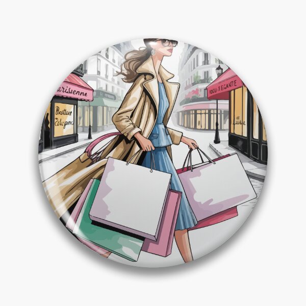 Item preview, girl shopping design designed and sold by daenarys123.