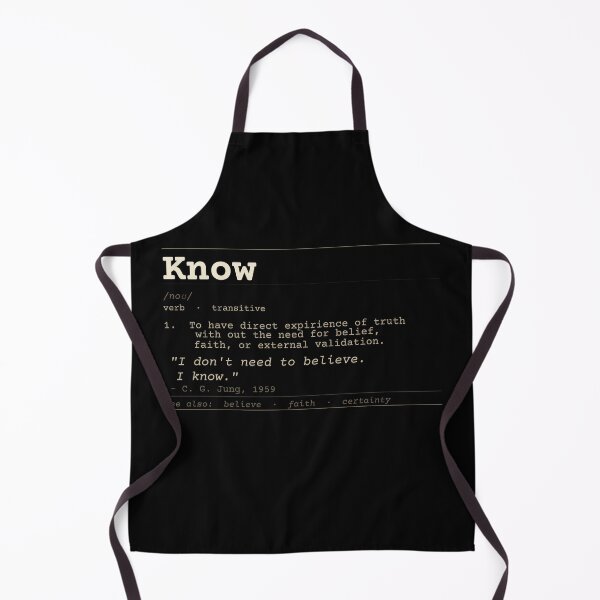 Item preview, Carl Jung "I Know" Quote designed and sold by Will-to-Power.