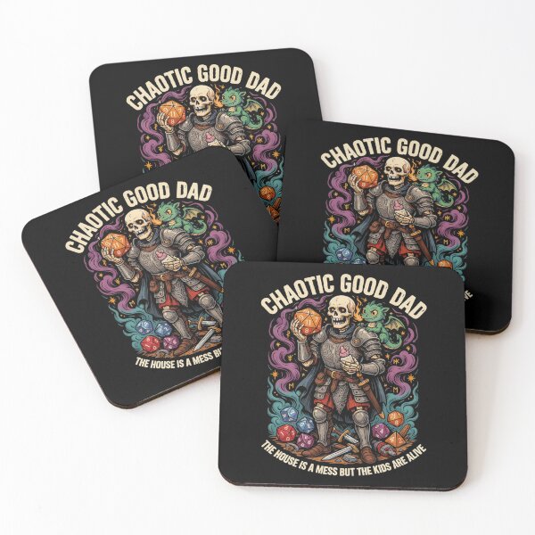 Item preview, Chaotic Good Dad The House Is A Mess But The Kids Are Alive designed and sold by Bone & Blade.