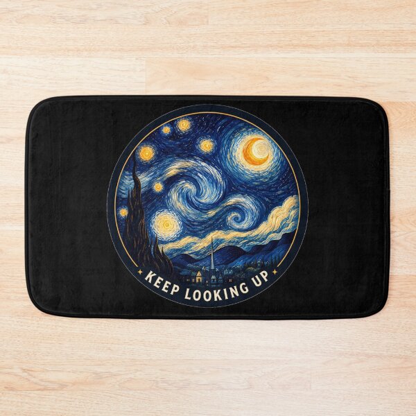 Item preview, Keep Looking Up Van Gogh Inspired designed and sold by NerdiPop.