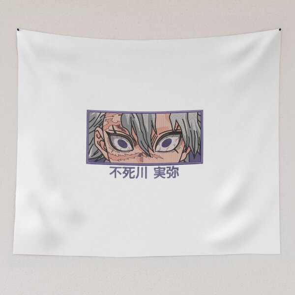Item preview, Wind Hashira Scarred Furious Face Panel designed and sold by JohnnyFive8.