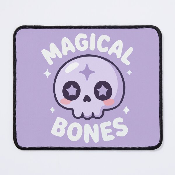 Item preview, Magical Bones Cute Kawaii Pastel Goth Skull designed and sold by Amir Faysal.