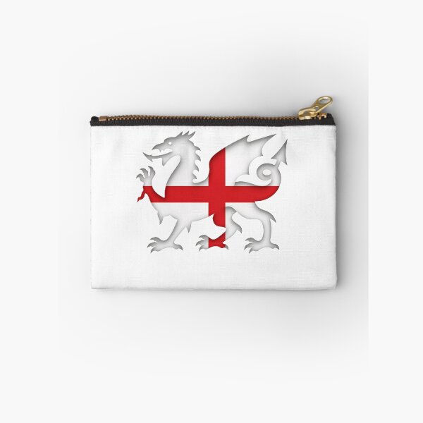 Item preview, England Dragon Emblem – St. George Cross Heraldic Design designed and sold by VladisWorld.