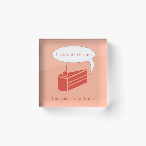 Item preview, Trust No Cake designed and sold by ps-tees.