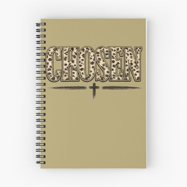 Item preview, Chosen Cheetah Print Christian Design designed and sold by ButterflyHolly Resource.