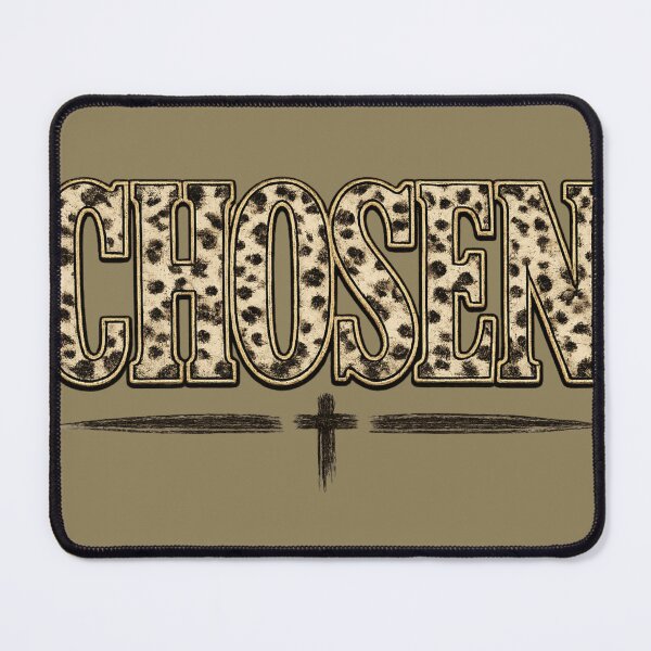 Item preview, Chosen Cheetah Print Christian Design designed and sold by ButterflyHolly Resource.