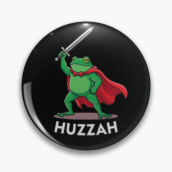 Item preview, Funny Medieval Frog Warrior - Huzzah Frog Knight designed and sold by ZBIFBOUETLA.