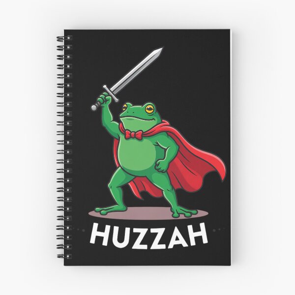 Item preview, Funny Medieval Frog Warrior - Huzzah Frog Knight designed and sold by ZBIFBOUETLA.