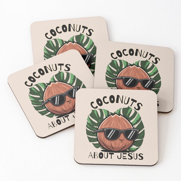 Item preview, Coconuts About Jesus Love Co Co Nuts Beach Summer Vibes designed and sold by Forevermore.