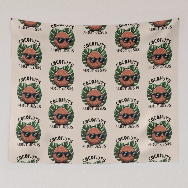 Item preview, Coconuts About Jesus Love Co Co Nuts Beach Summer Vibes designed and sold by Forevermore.