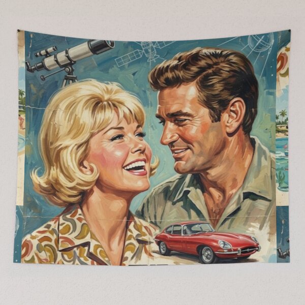 Item preview, A Spy-tacular Romance. – The Glass Bottom Boat Fine Art Print designed and sold by Art's Diner.