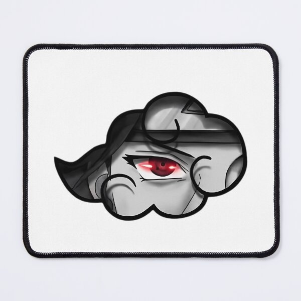 Item preview, Crimson Sharingan Eye In Akatsuki Cloud Silhouette designed and sold by JohnnyFive8.