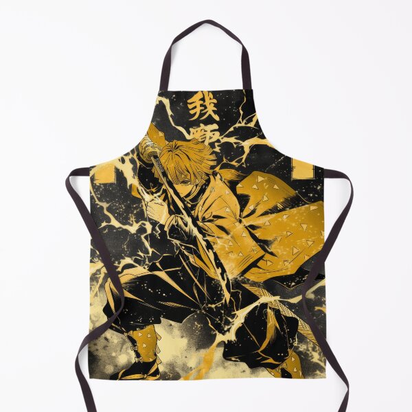 Item preview, Golden Chad Zenitsu designed and sold by AnimeArsenalPrints.