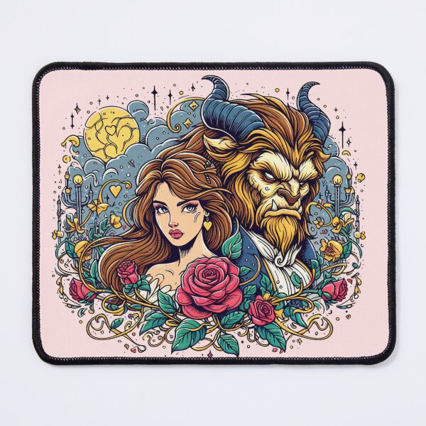 Item preview, Beauty and the Beast Anime Rose designed and sold by NerdiPop.