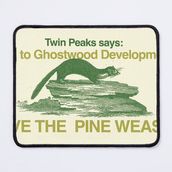 Item preview, SAVE THE PINE WEASEL designed and sold by FILM GUTTER.