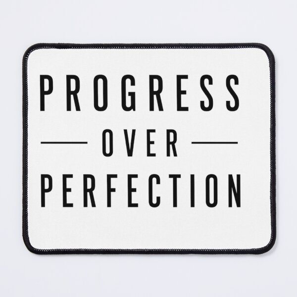 Item preview, Progress Over Perfection – Minimalist Motivational Typography Design designed and sold by Diesel outlaw .