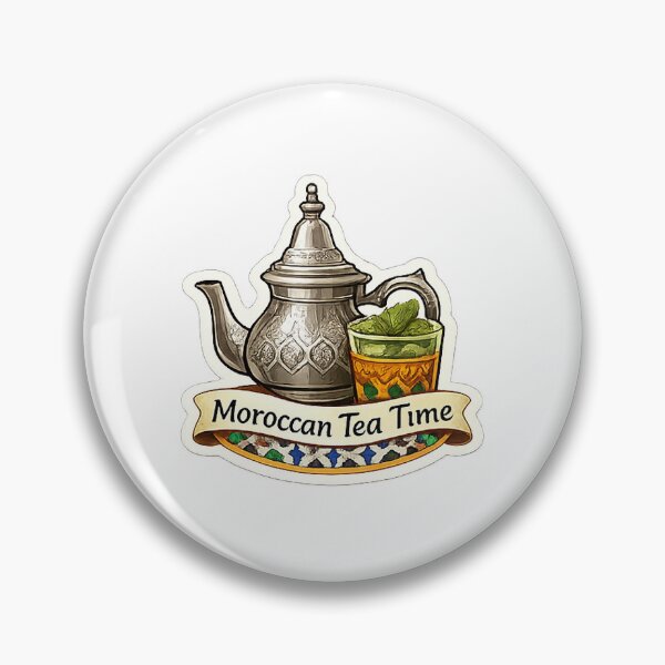 Item preview, Moroccan Tea Time Sticker designed and sold by Aixa12.