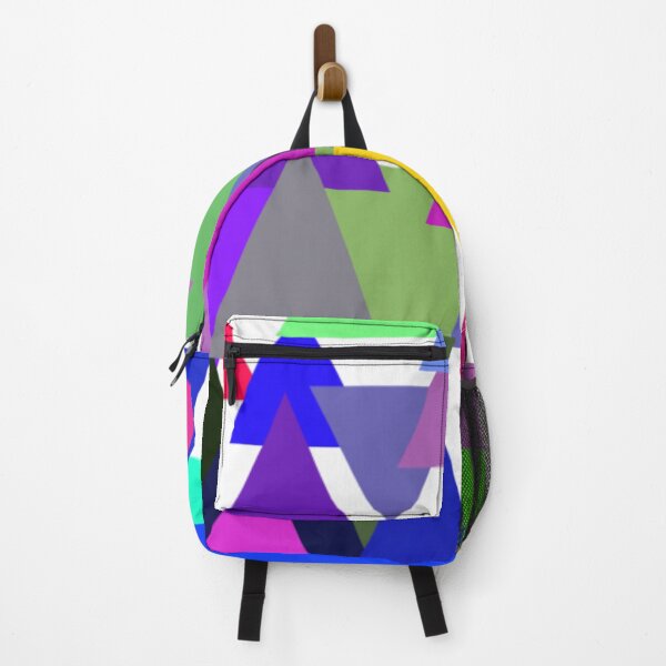 Item preview, Retro pastel triangle abstract design designed and sold by AWADHESH CHAURASIA.