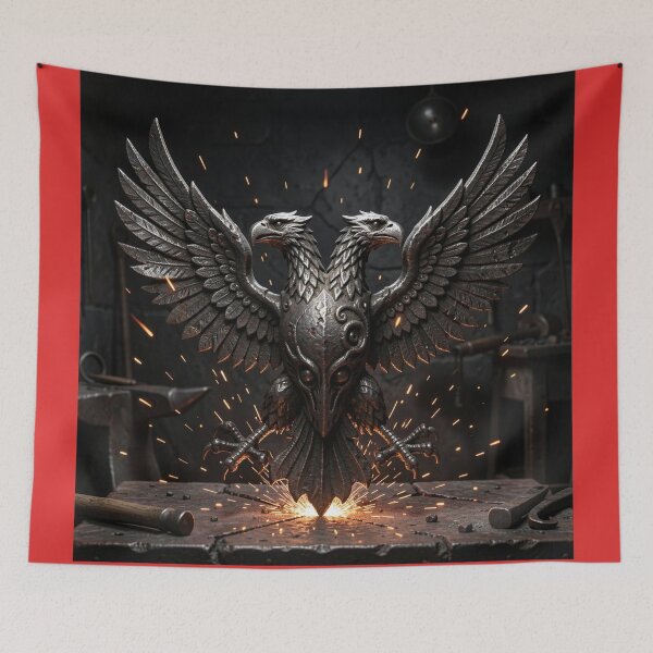 Item preview,  Fiery Sparks and Heavy Metal Forged Eagle Decorative Relic designed and sold by TaBogroupsRed.