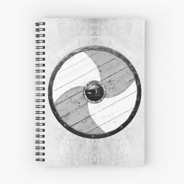 Item preview, Viking Round Shield Dark Norse Warrior Art designed and sold by Ghoul Enterprises.