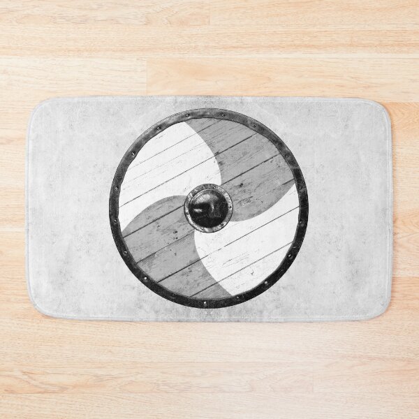 Item preview, Viking Round Shield Dark Norse Warrior Art designed and sold by Ghoul Enterprises.