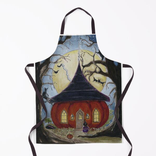 Item preview, Enchanted Cottage at Pumpkin Hollow designed and sold by Bunnies & Butterflies Fanciful Art.