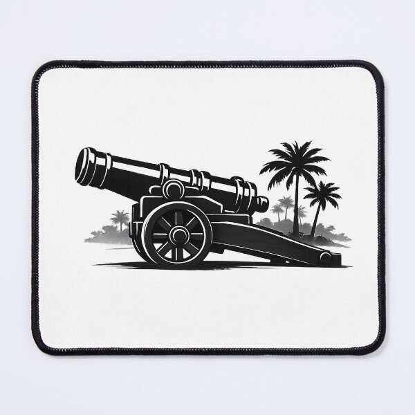Item preview, Heritage Cannon designed and sold by NUSKHAH UAE | Emirati Heritage Art.