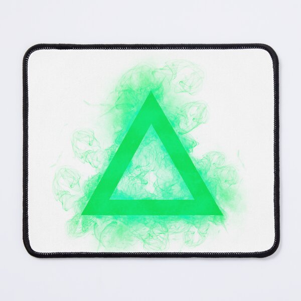 Item preview, traingle button designed and sold by Black-White-art.
