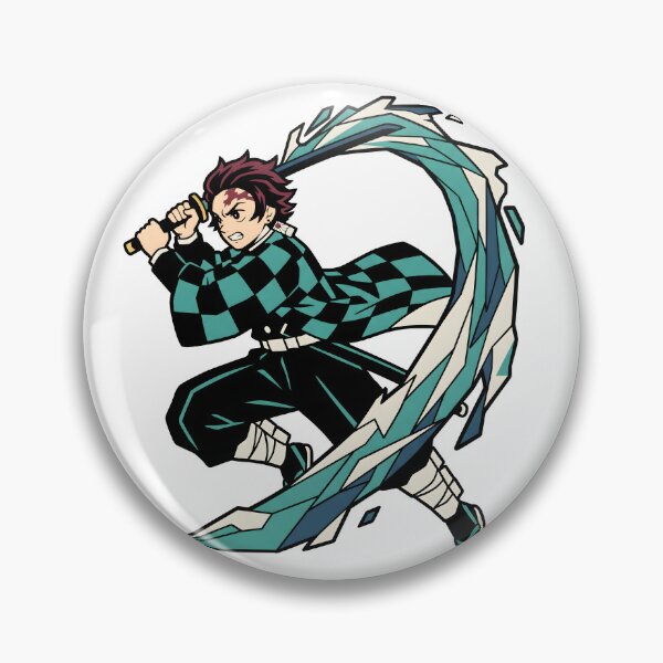 Item preview, Tanjiro Kamado Water Breathing Demon Slayer Anime designed and sold by luffy2374.
