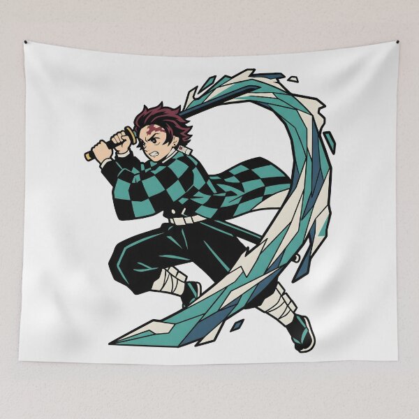 Item preview, Tanjiro Kamado Water Breathing Demon Slayer Anime designed and sold by luffy2374.