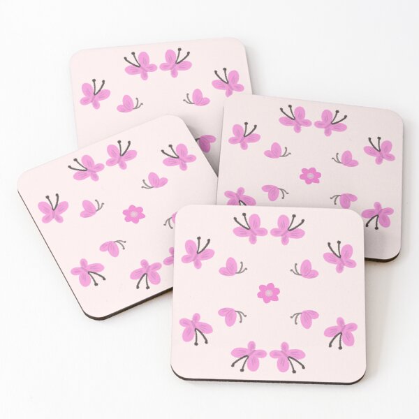 Item preview, Cute Pink Butterfly Mandala Aesthetic Pattern Sticker Pack designed and sold by Art IN Pack.