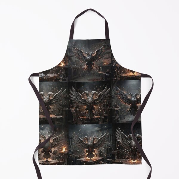 Item preview,  Minimalist Yet Powerful Dark Forged Iron Sovereign Eagle Graphic designed and sold by TaBogroupsRed.
