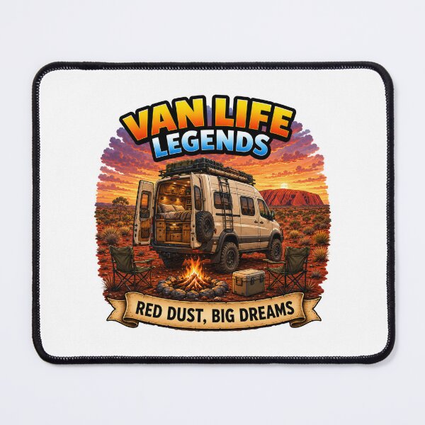 Item preview, Adventures Across Australia – Van Life Legends designed and sold by Holiday-Hunter.