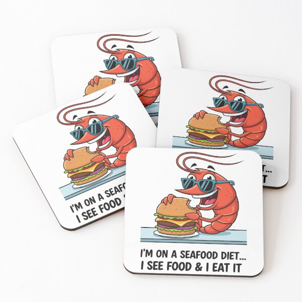 Item preview, Seafood Diet Shrimp designed and sold by Amir Faysal.