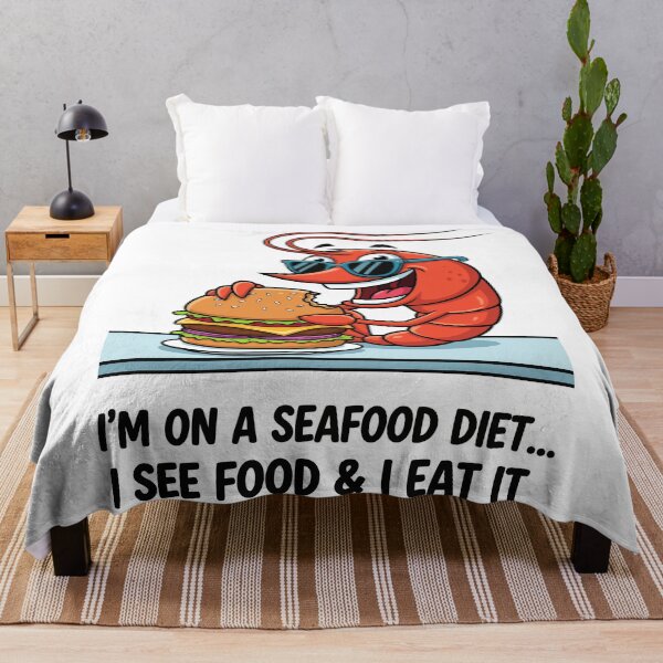 Item preview, Seafood Diet Shrimp designed and sold by Amir Faysal.