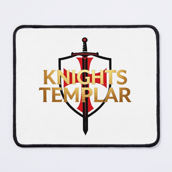 Item preview, Knights Templar Cross Shield – Medieval Crusader Heritage Design designed and sold by VladisWorld.