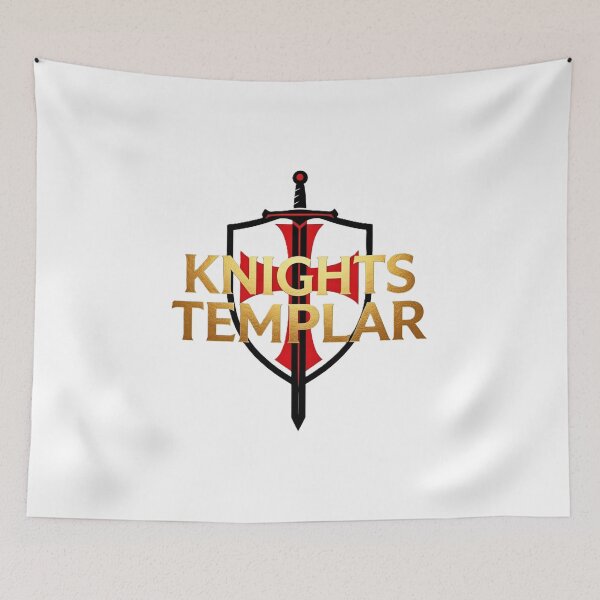 Item preview, Knights Templar Cross Shield – Medieval Crusader Heritage Design designed and sold by VladisWorld.