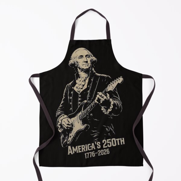 Item preview, America 250 Rocking Guitar George Washington designed and sold by DopeTeezCompany.