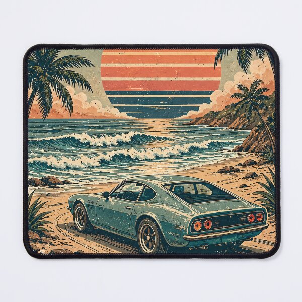 Item preview, Retro Coastline Classic Beach Drive designed and sold by Pixel Vice Trip.